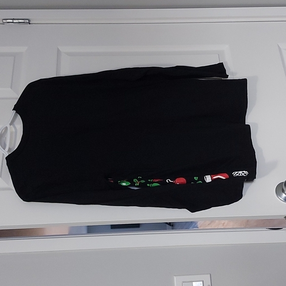 Men's Ugly Christmas turkey logo long sleeve tshirt - Picture 3 of 6